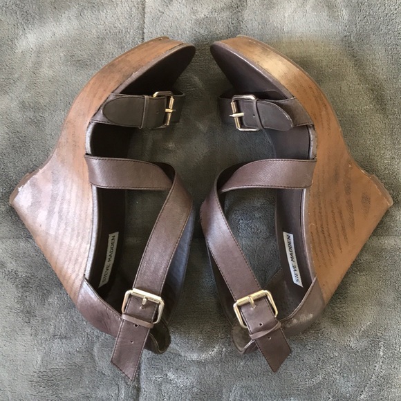 Free People Shoes - STEVE MADDEN Wood Wedges